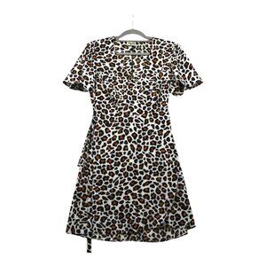 Show‎ Me Your MuMu Leopard Print Mini Dress M